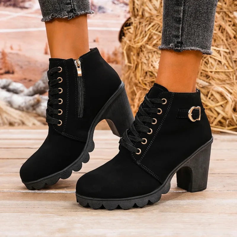 Botas Lince Cano Médio /Conforto para Todas as Ocasiões! - Coleção 2024: Queima de Estoque com 30% OFF e Frete Grátis Hoje!